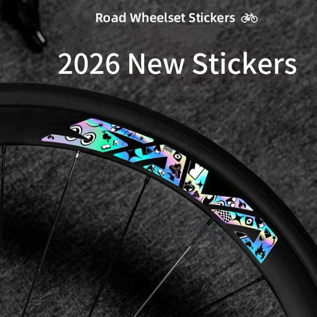 Mountain Biking Quotes - 2026 New Bicycle Stickers Mtb Wheel