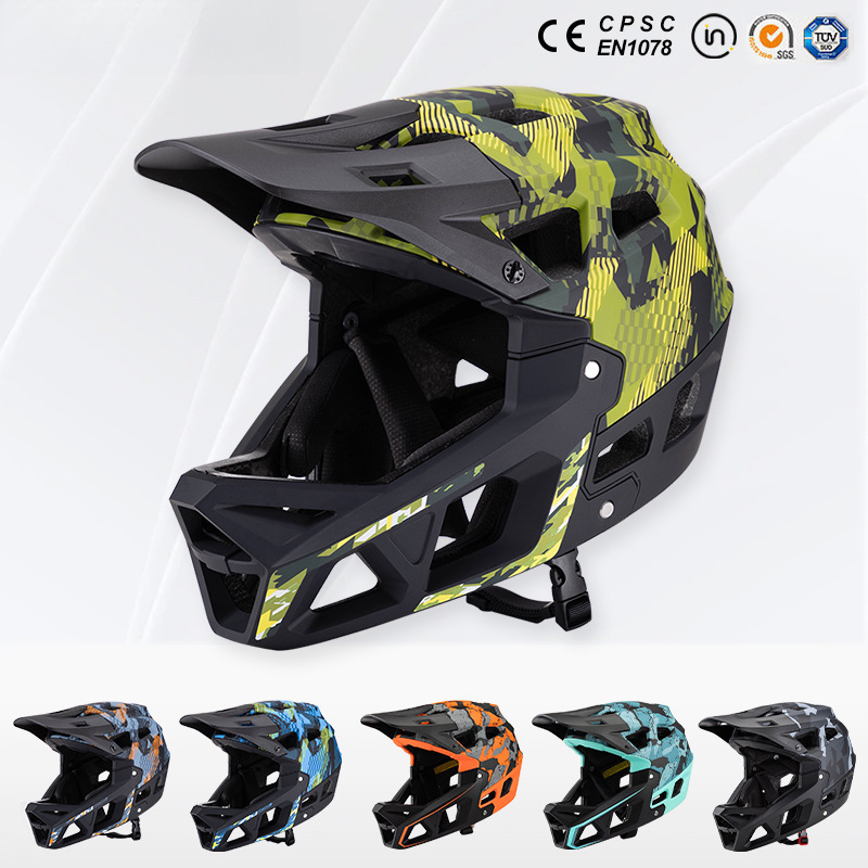 Mountain Biking Races - New Adult Full Face Mountain Bike