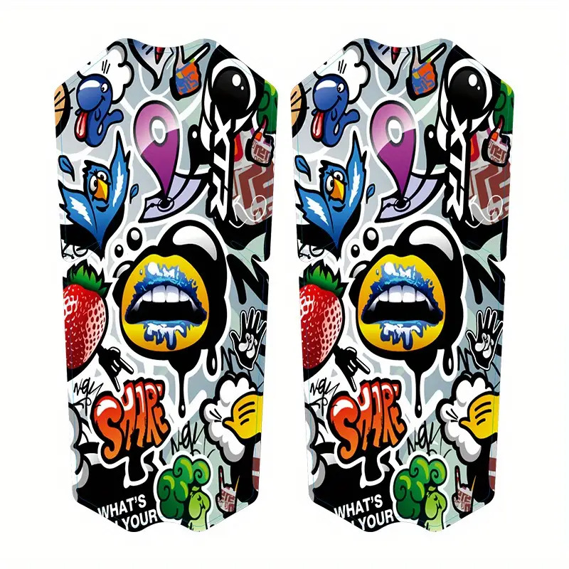 2D Flat Sticker 2pcs/XTR-M9100 - Mountain Biking Quotes review and price