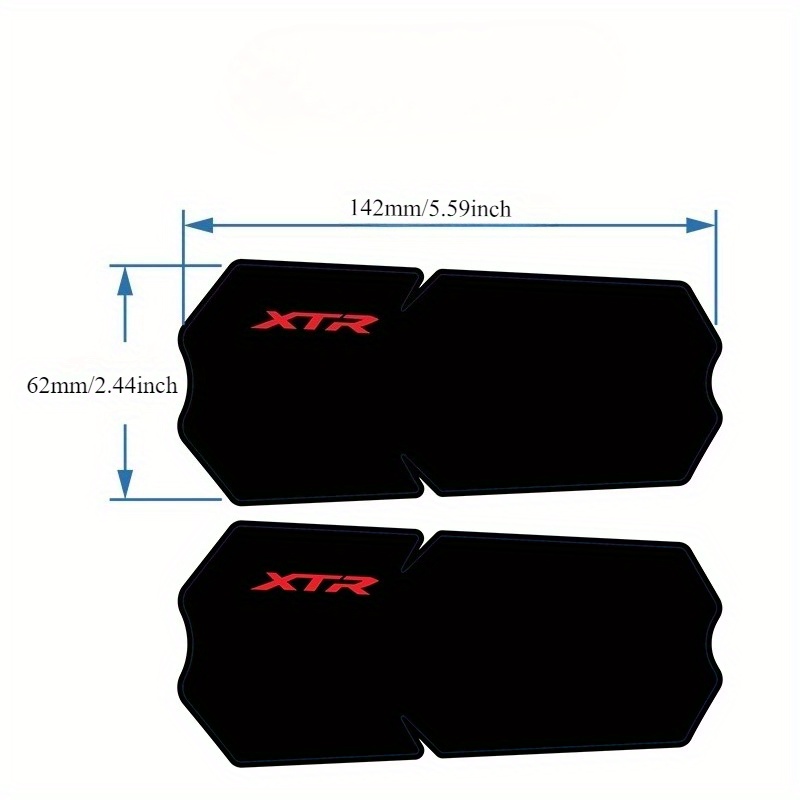 2D Flat Sticker 2pcs/XTR-M9100 - Mountain Biking Quotes review and price
