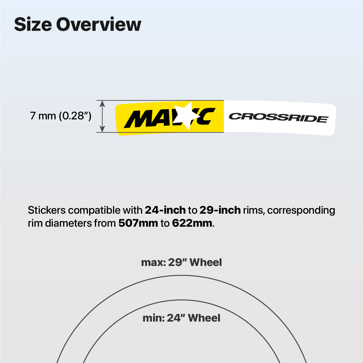 Vismaz Road Bike Wheel Sticker - Mountain Biking Quotes review and price