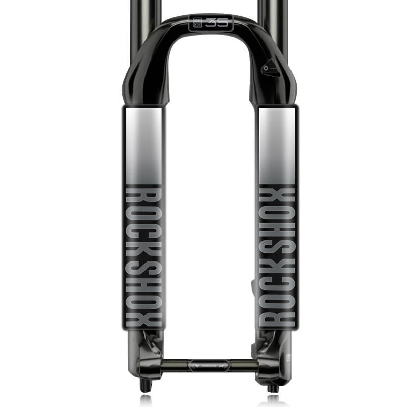 RockShox XC35 MTB Fork Sticker - Mountain Biking Quotes review and price