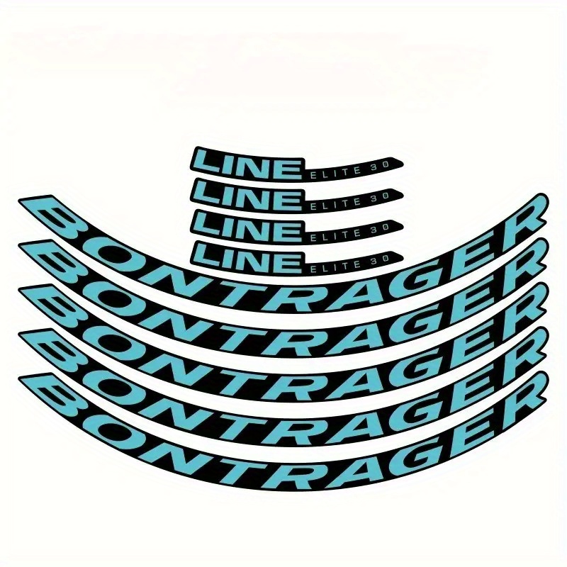9Pcs 2D Helmet Stickers Bontra - Mountain Biking Quotes review and price