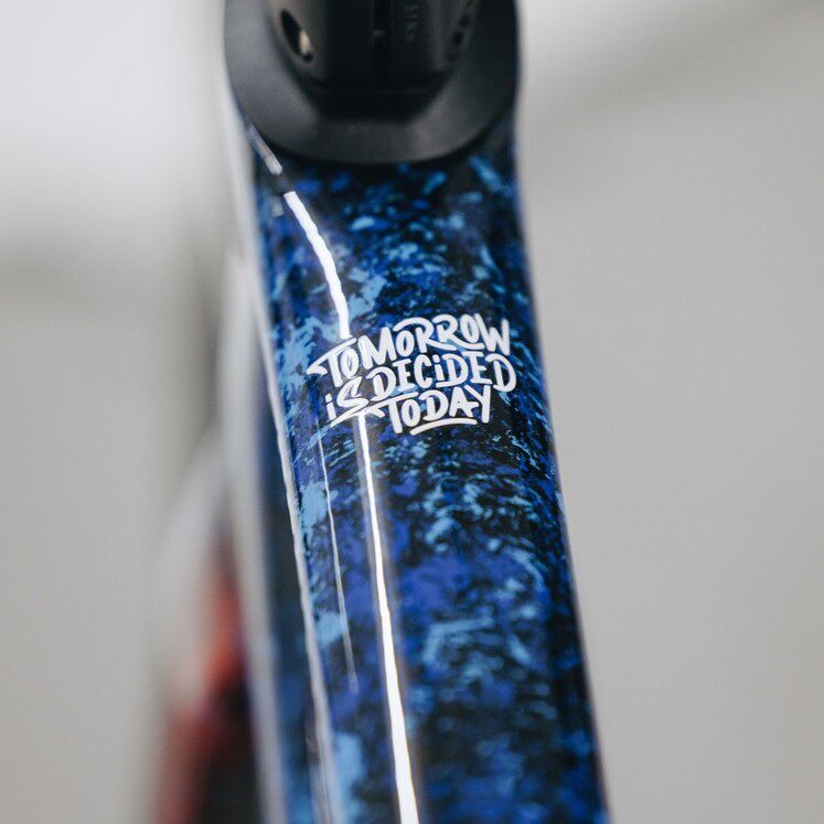 Tomorrow Is Decided Today Bicy - Mountain Biking Quotes review and price