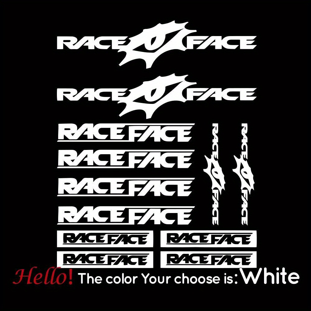 Race Face Bike Sticker Set Wat - Mountain Biking Races review and price